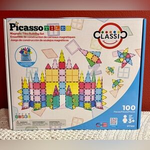 NWT PicassoTiles 100 Piece Set 100pcs